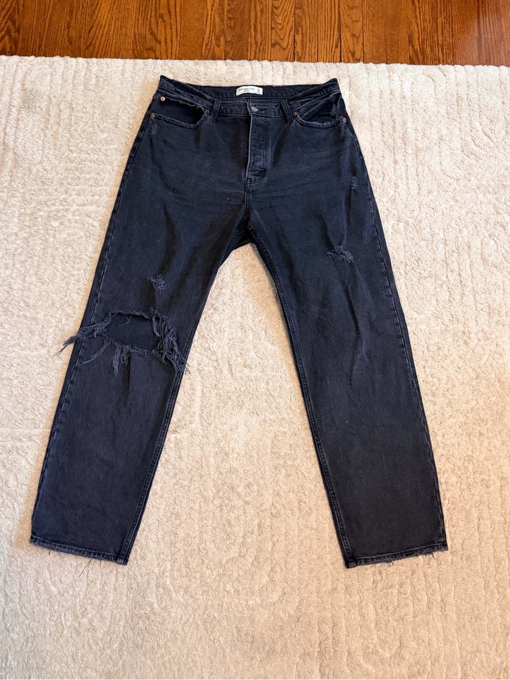 Abercrombie The Dad Rise High Rise Jeans